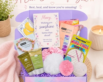 Teen Girl Pamper Box, Thinking Of You Gift Box, Granddaughter Care Package, Gift For Daughter From Mom, Gift For Young Girl,