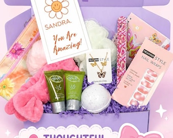 Regalo de ánimo para adolescente, caja de regalo para hija adolescente, regalo para chicas adolescentes para demostrarles que piensan en ti, paquete de regalo para nieta sin motivo especial.