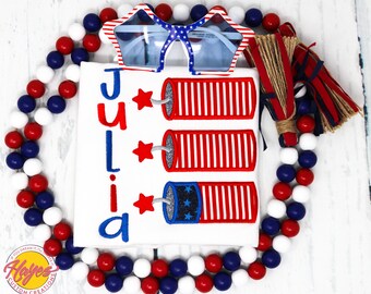 4th of July Fireworks Shirt,4th of July Outfit,Fourth of July Shirt, Independence Day Shirt, Patriotic Shirt, Red White and Blue Top