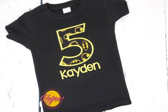 Batman Birthday Shirt Batman 
