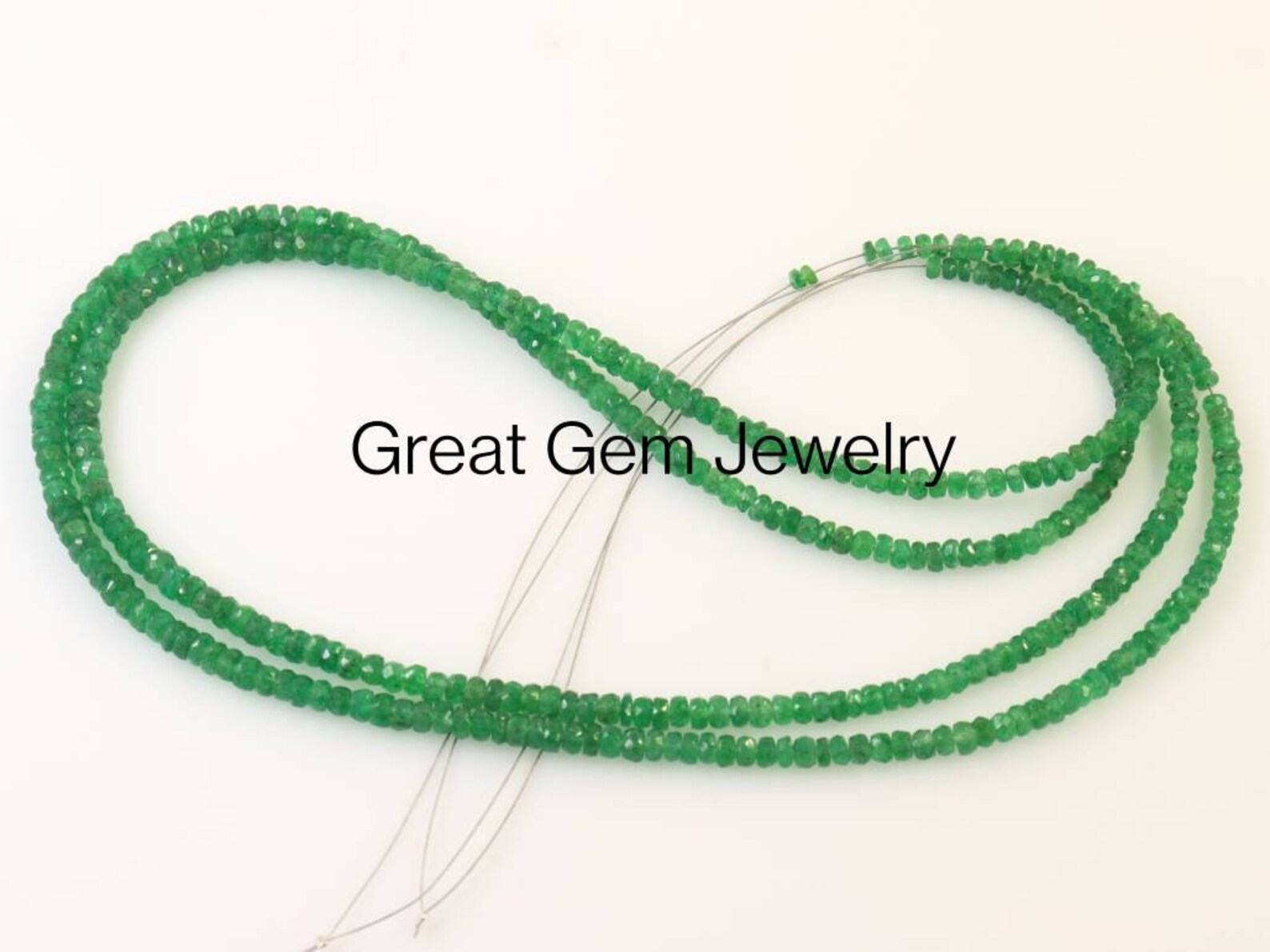 Fine Quality Emerald Faceted Beads Genuine Emerald Gemstone Etsy
