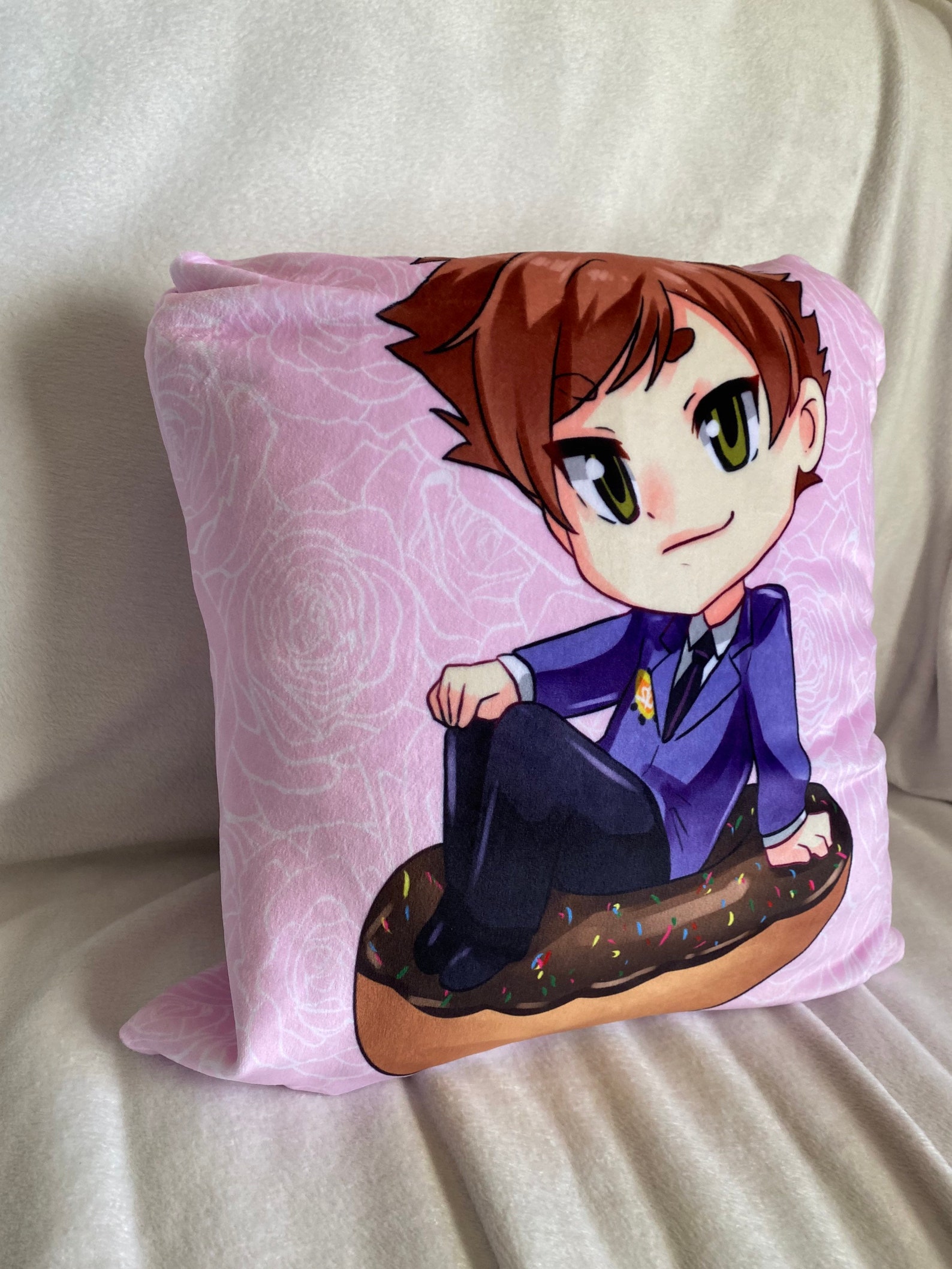 Anime Hosting Friends Plush Pillow Cases Etsy