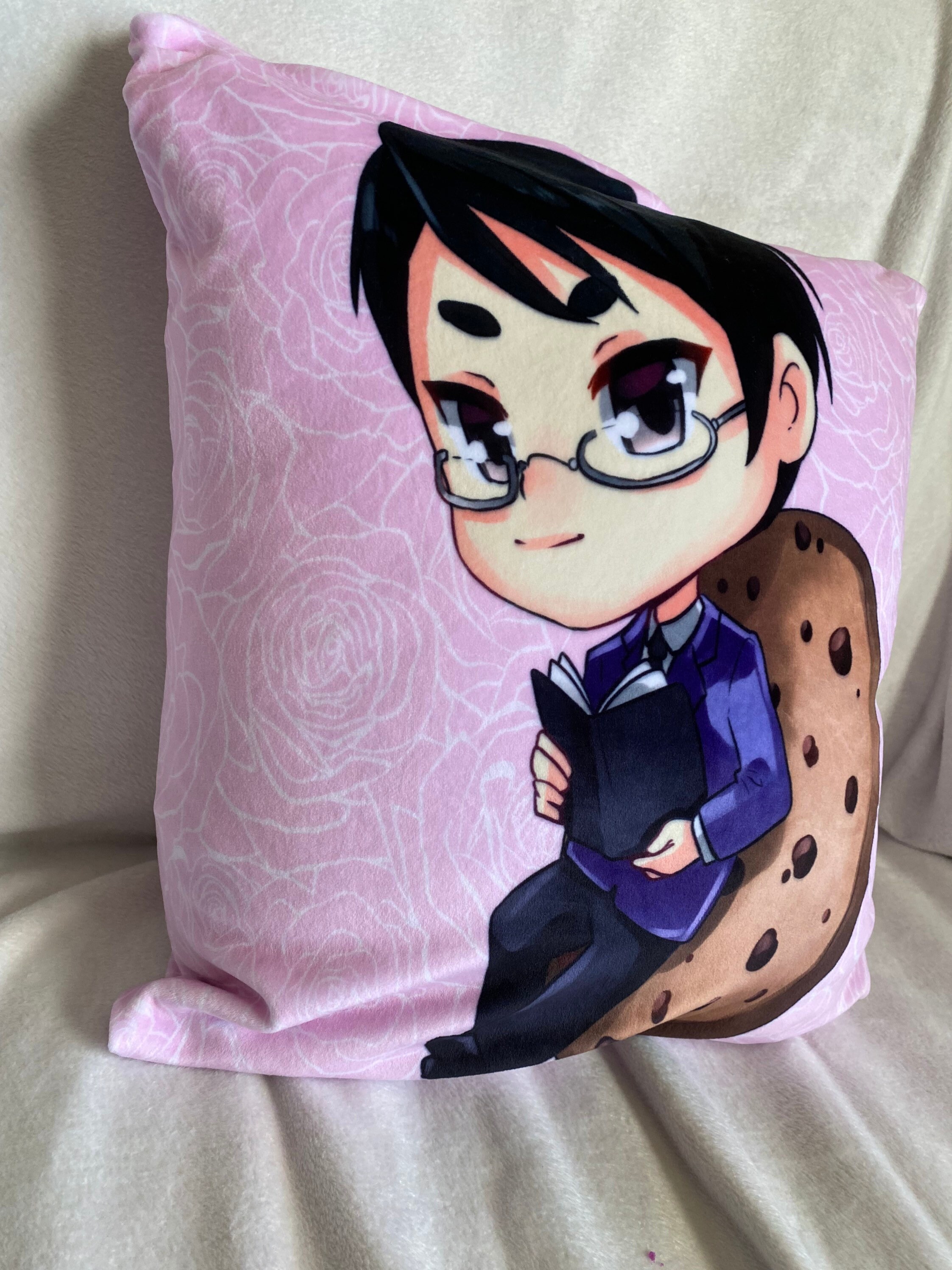 Anime Hosting Friends Plush Pillow Cases Etsy