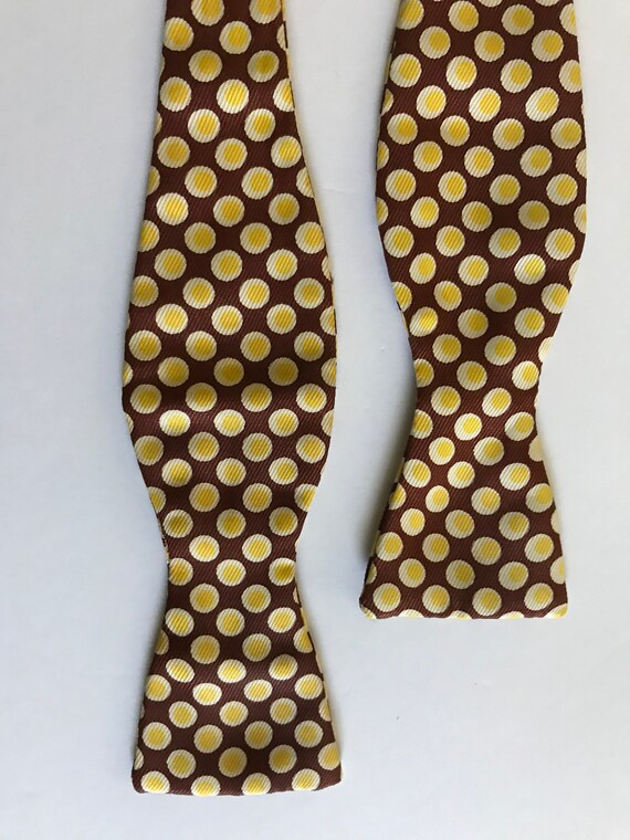 1940s Cardinal Neckwear Polka Dot Bowtie - Etsy