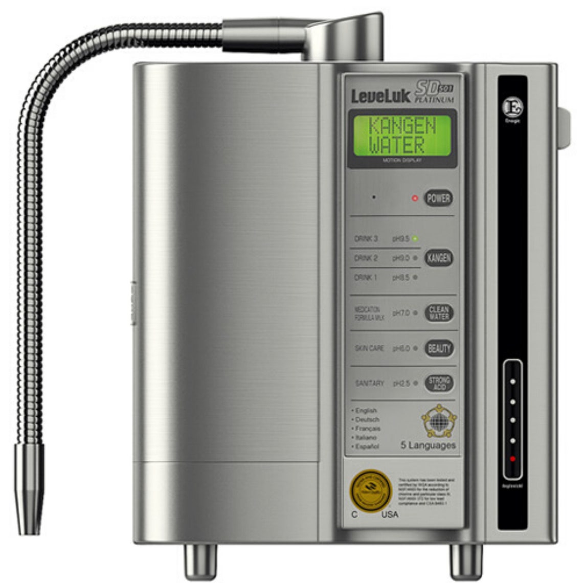 Kangen Leveluk SD501 Platinum 5language Water Filtration Etsy