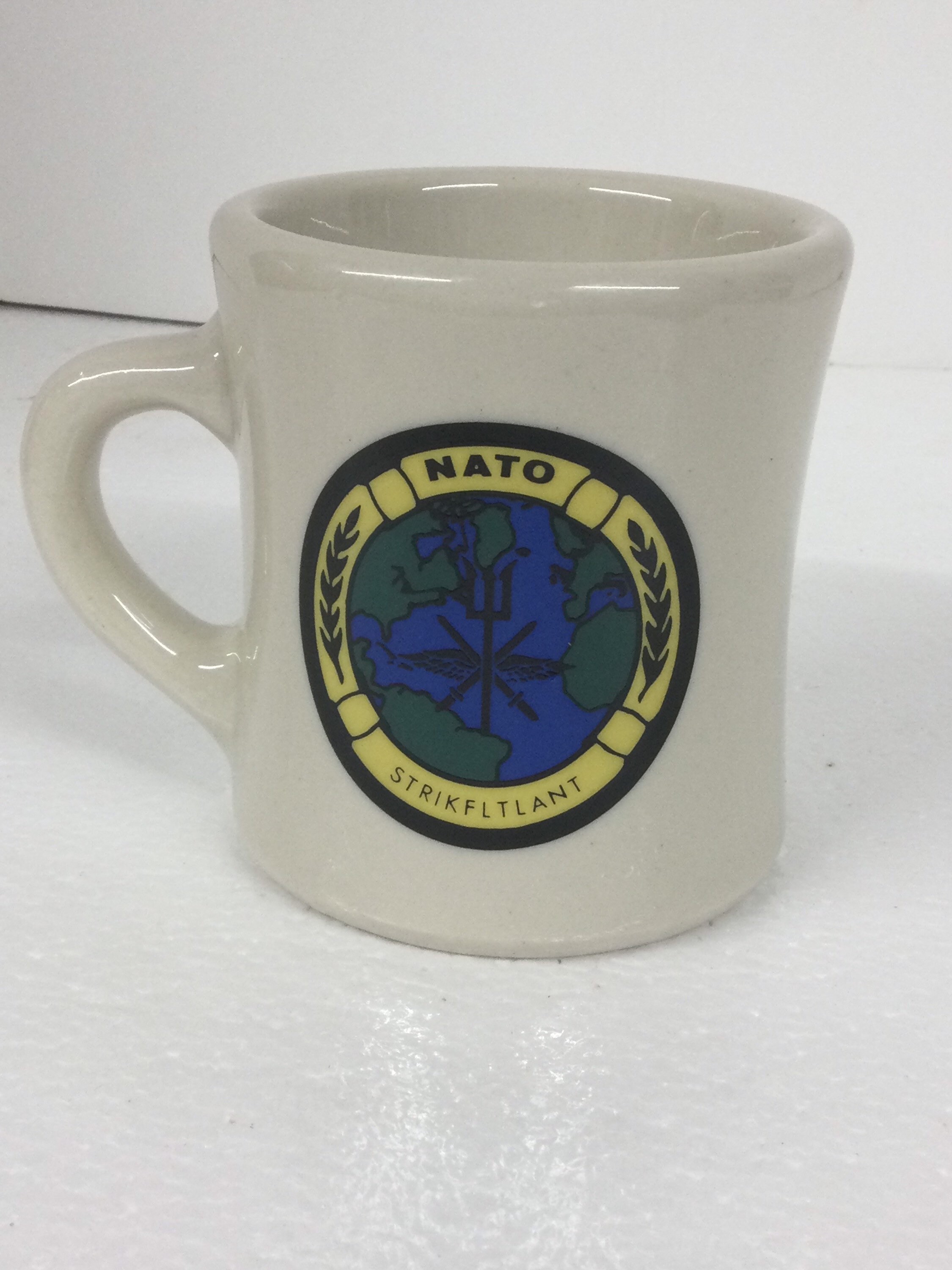 NATO STRIKFLTLANT Authentic Active Duty Chiefs Mess Cup/ Mug