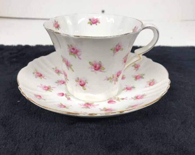 Antique Royal Albert Crown China Tea Cup & Saucer Etsy