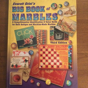 Big Book of Marbles 3rd Edition  by Everett Grist  ( Large Hard Cover )