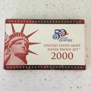 2000S Silver Proof Set ( 10 Coins )