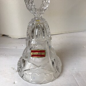 Vintage Echt Bleikristall Lead Crystal 24% pbo 6.5” T 5” Base