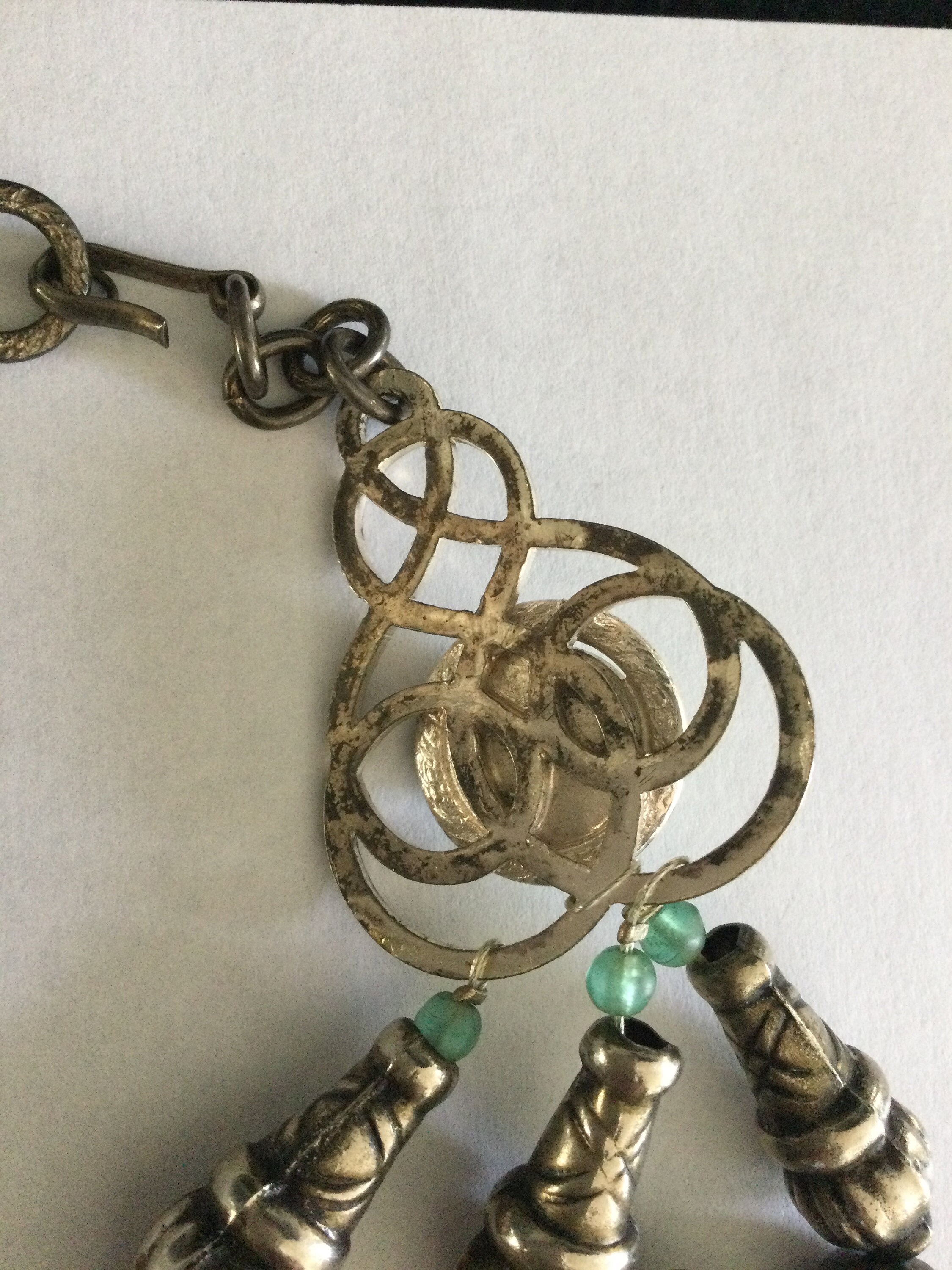 PHILIPPE FERRANDIS PARIS ネックレス【B143】 Authentic Philippe Ferrandis Paris Stone & Bead Necklace on