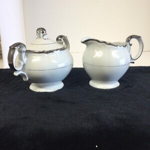 Harmony House Silver Sonata Creme & Deckelzucker