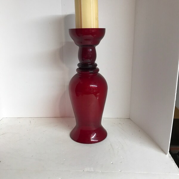 Pillar Candle Holder Etsy