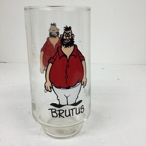1975 Kollect - A - Set Series Cartoon Glass “Brutus”