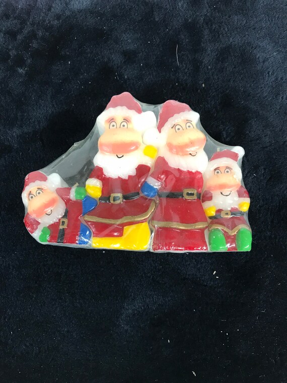 ヴィンテージ サンタキャンドル 4個セット 未開封 - Etsy 日本