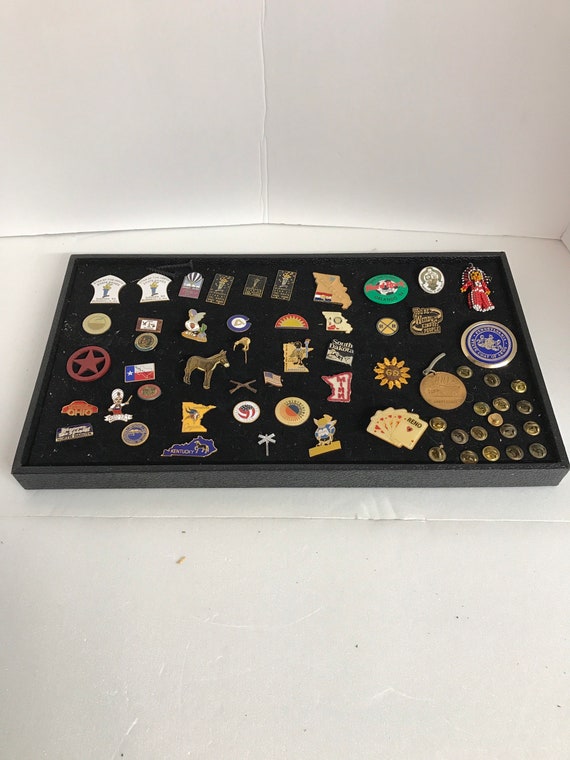 40 various pins and Pinbacks Etsy