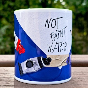 Nicht malen Wasser Becher, Künstler Becher, Kunstatelier Becher, Tee oder Kaffee, Ideal Geschenk Künstler, Maler Becher, Weihnachtsgeschenk, Geschenk für sie, Geschenk für ihn