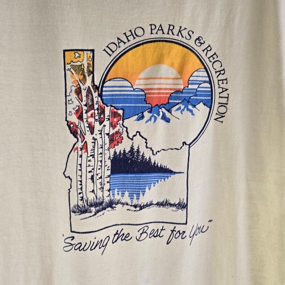 Vintage 80's Idaho Parks and Recreation Travel Te… - image 3