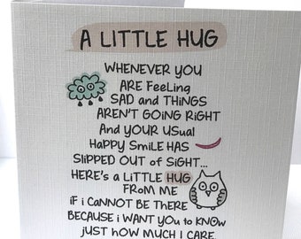 Hug card