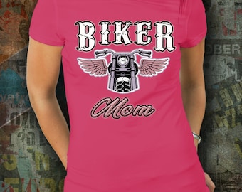 Chemise motard pour maman - T-shirt cool pour femme