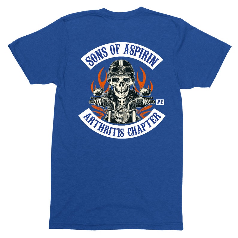 Motorrad Shirt SoA Sons of Aspirin Lustiges Biker T Shirt Bild 8