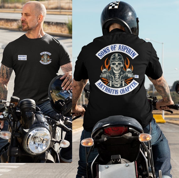tee shirt REAPER CREW Sons of Anarchy serie gang bikers motards twin moto custom