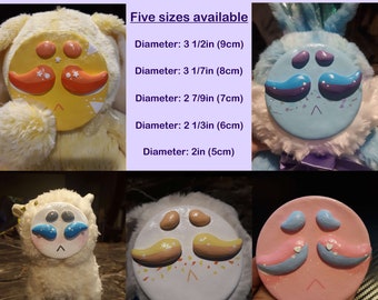 Custom Clay Face for Plushies