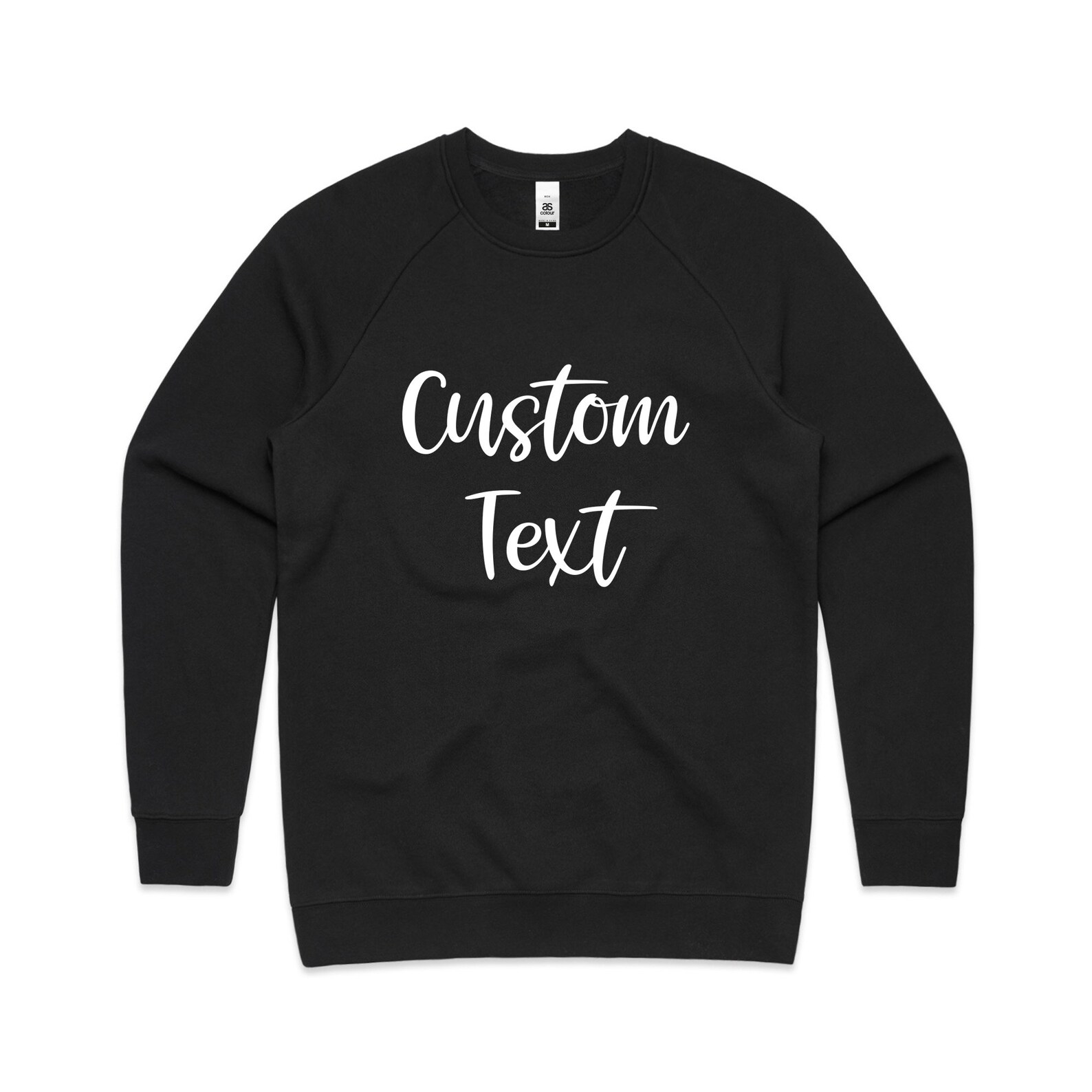 Custom Printed Jumper Personalised Jumper Custom Text | Etsy