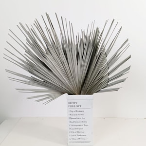 GHY Decor 6 Pieces Dried Palm Leaves, Natural Palm Spears,  Large Palm Fans, Boho Wedding Home  Farmhouse Table Arrangements, Party Decor