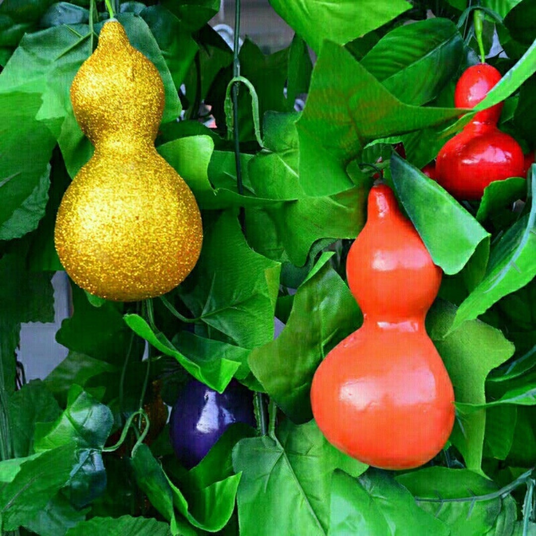 Artificial Rattan Vine Fake Gourd Shells Climbing Vine Etsy