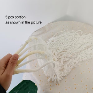 Dried wisteria flowers, Amaranthus Flower, Natural Bleached Amaranthus Hanging Vine Flowers, dried hanging flowers Wedding Home Decor image 3