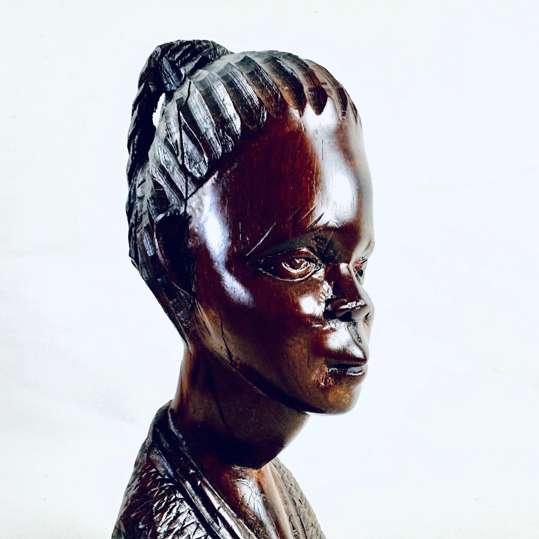 Geschenke Für Mutter Weihnachten Afrikanische Kunst Skulptur - Goldene  Frauen Statue Für Heimdekoration Stammesstatue 3 Figuren, image size:1080x1080