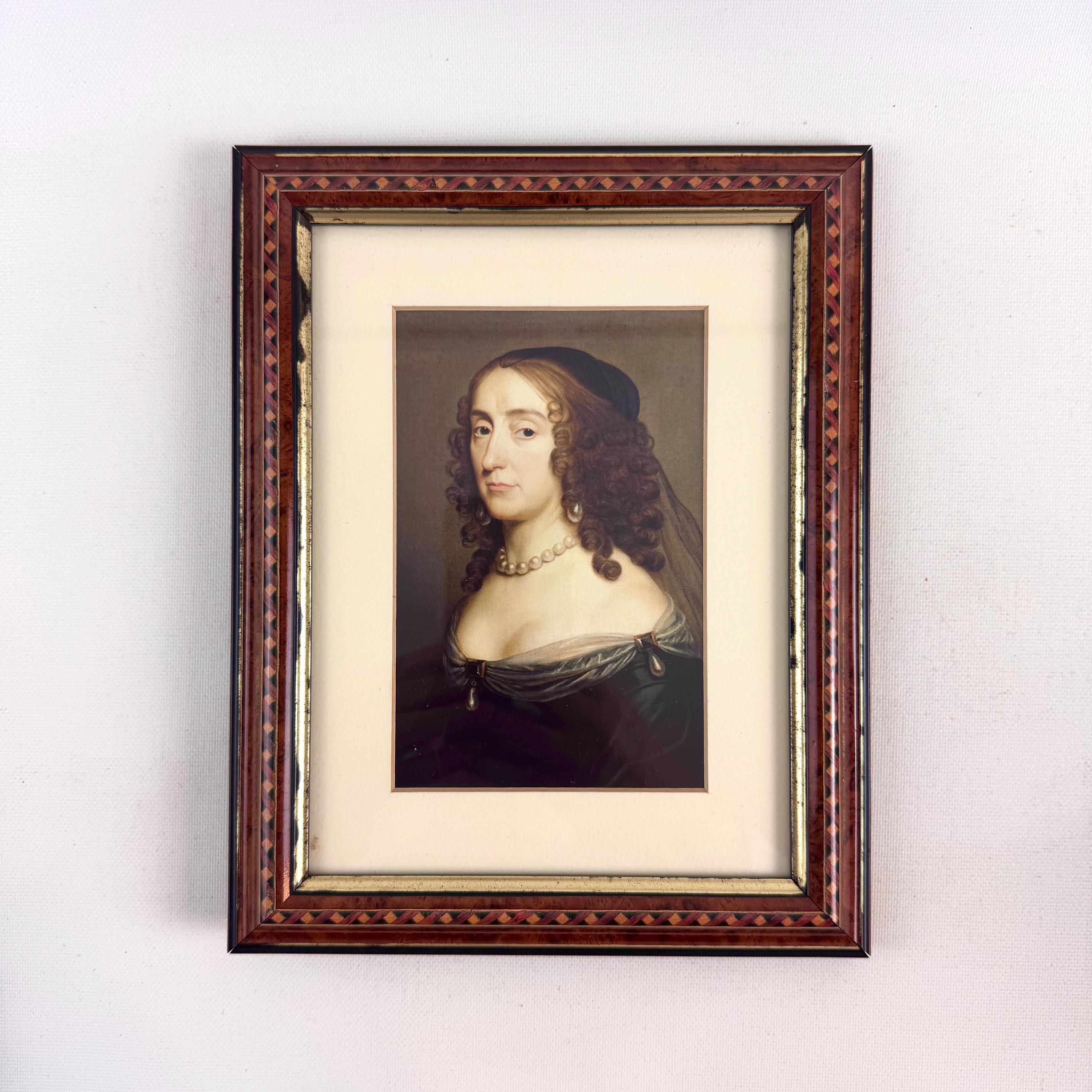 Vintage Harrods Knightsbridge Picture Frame With Marquetry Inlay