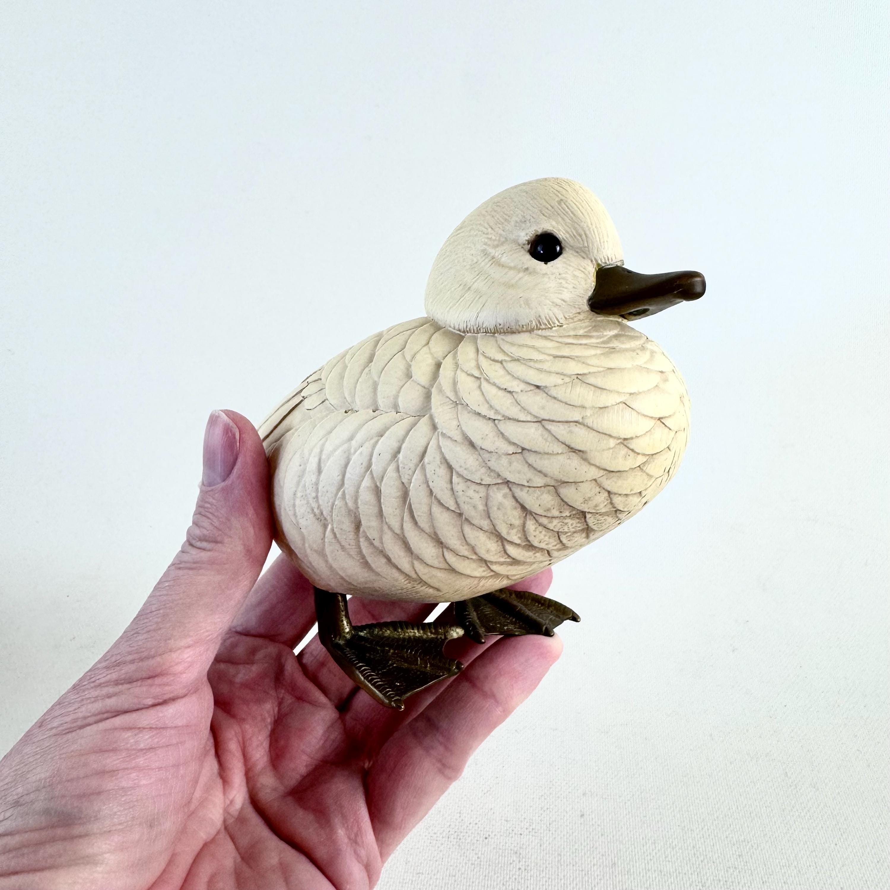 Rare Elli Malevolti Duck Figurines – Signed Italian Resin Birds