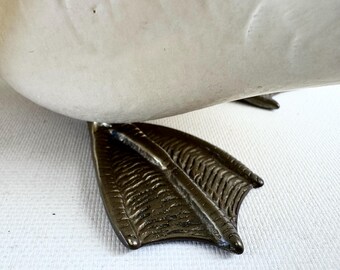 Rare Elli Malevolti Duck Figurines – Signed Italian Resin Birds