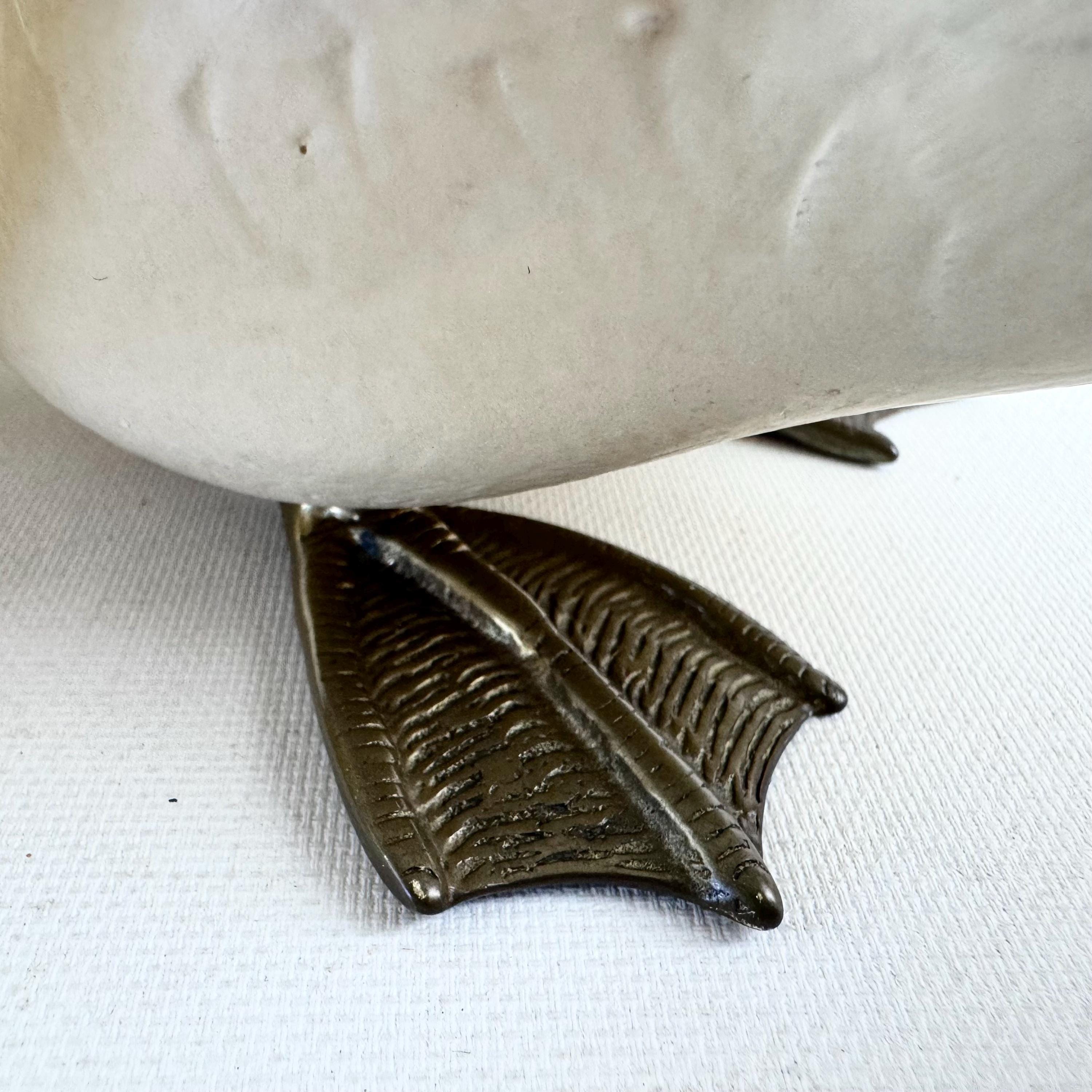 Rare Elli Malevolti Duck Figurines – Signed Italian Resin Birds