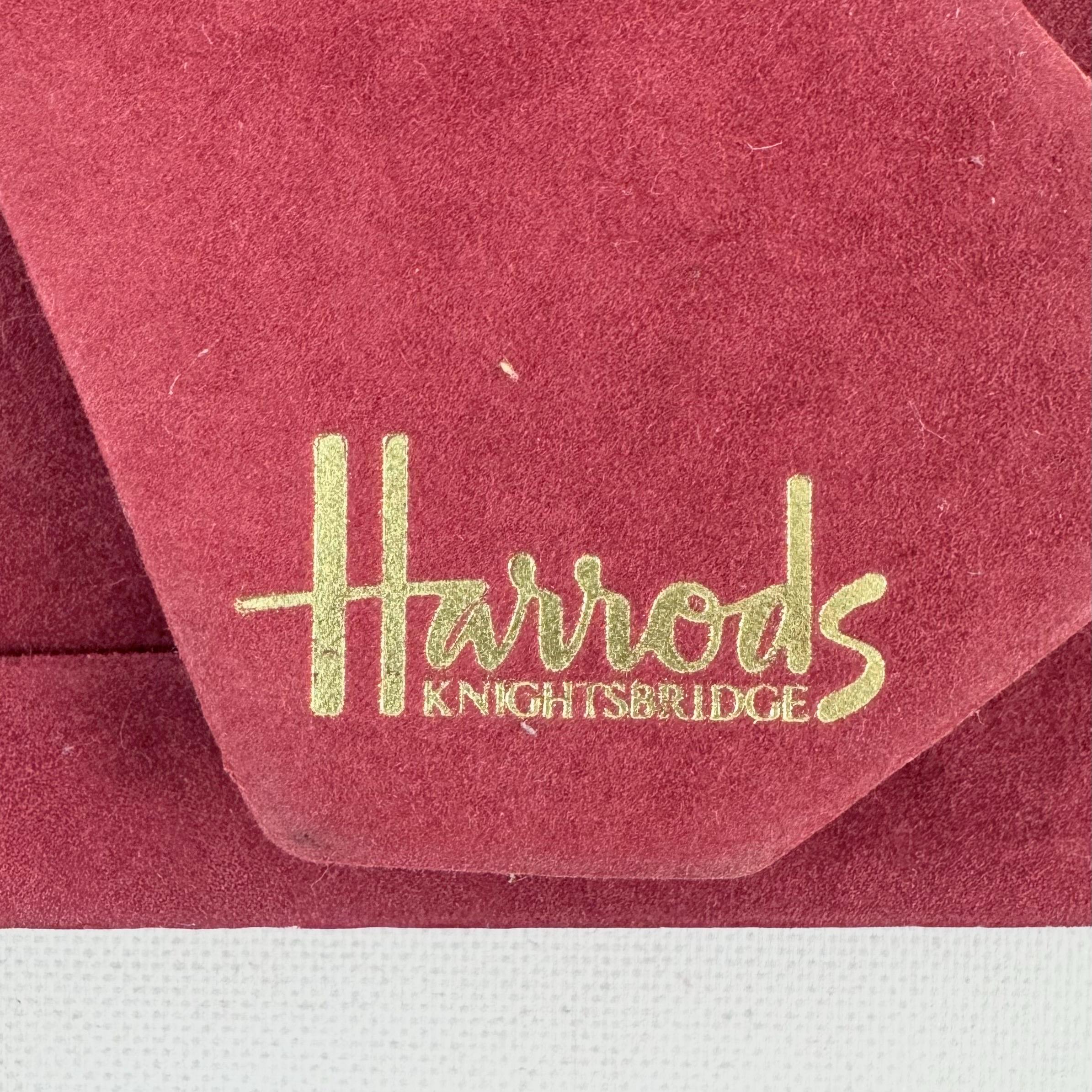 Vintage Harrods Knightsbridge Picture Frame With Marquetry Inlay