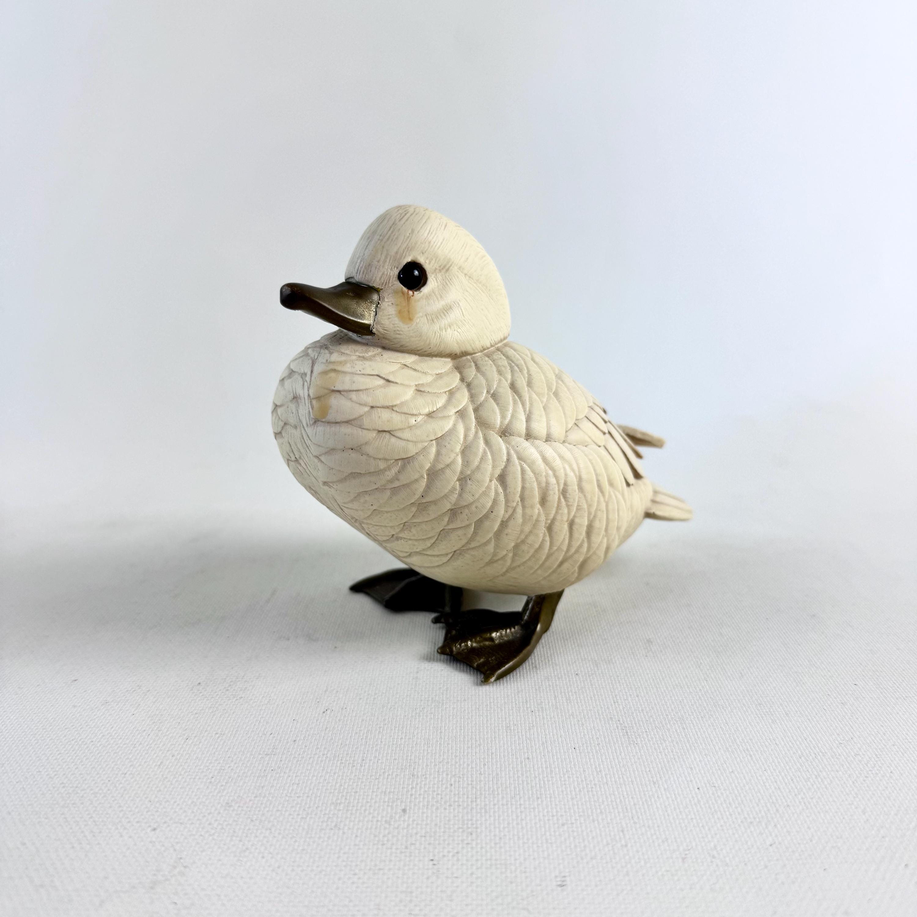 Rare Elli Malevolti Duck Figurines – Signed Italian Resin Birds