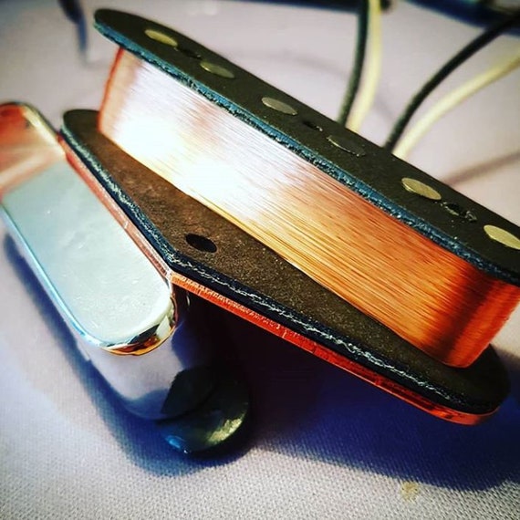 Handwound Guitar Pickup Set to Fit Telecaster Made in U.K
