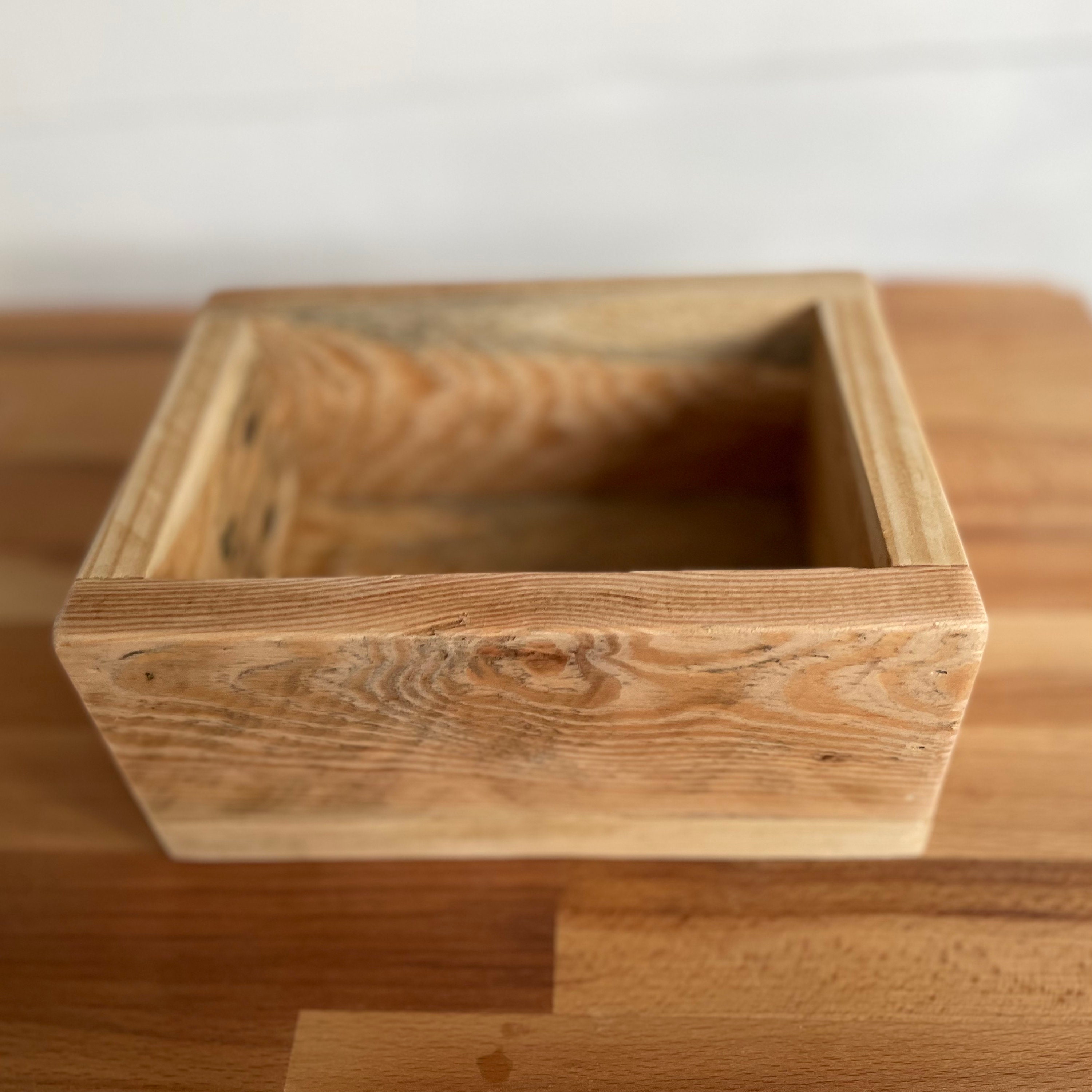 Handmade Rustic Storage Box Customisable Made From Reclaimed Etsy UK