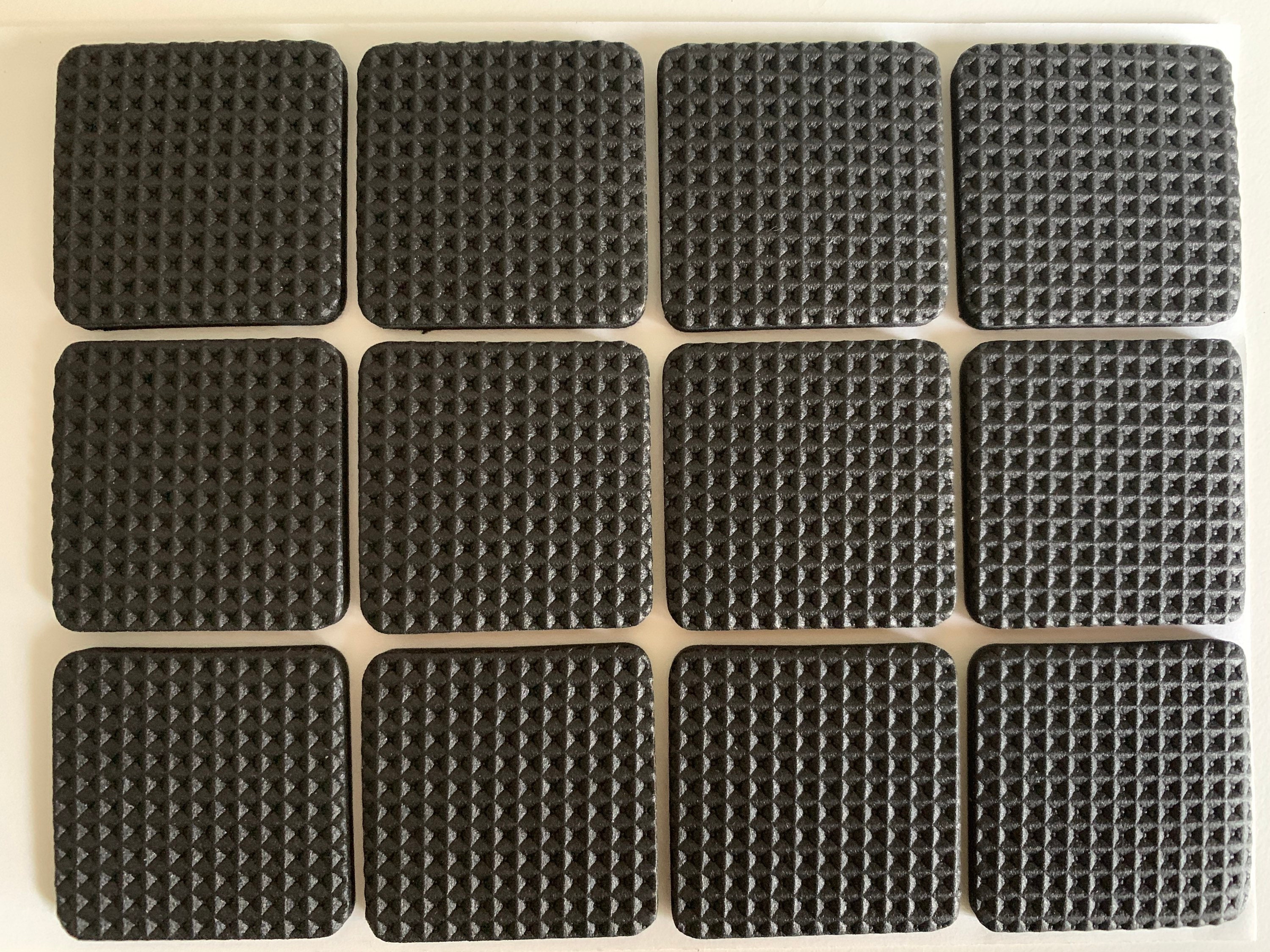100pcs 30x30mm Self Adhesive Square Rubber Foam Feet Etsy
