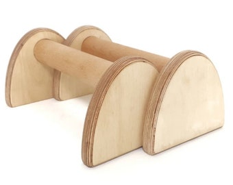 Original MiniPBarZ® Wooden Parallettes For Handstands Calisthenics Gymnastics