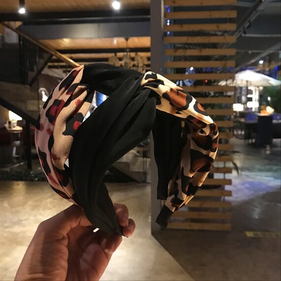 Leopard Print Headband for Womenturban Headbandwomens | Etsy