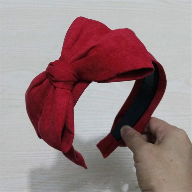 Bow Woolen Cloth Headband for Womenturban Headbandwomens Etsy