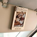 Custom Photo Dad Car Visor Clip & Photo Magnet, Personalized Wooden Keepsake Gift for Dad, Father’s Day product logo