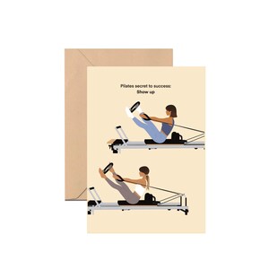 Pilates Secret to Success, Love Pilates, Fitness Quote, Reformer Pose