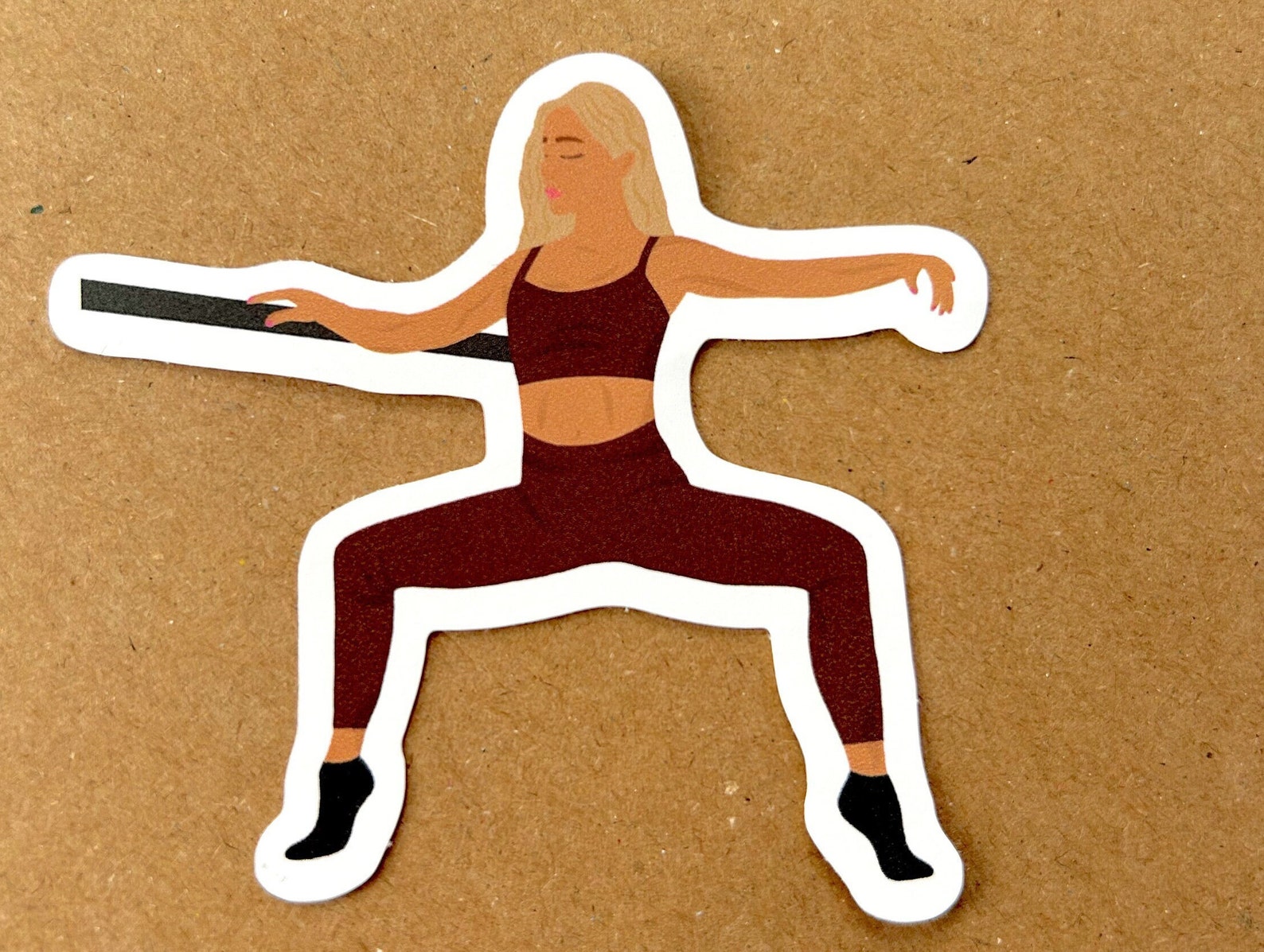 Barre Sticker, Barre Workout, Sticker, Barre, Barre Lover, Barre Art ...