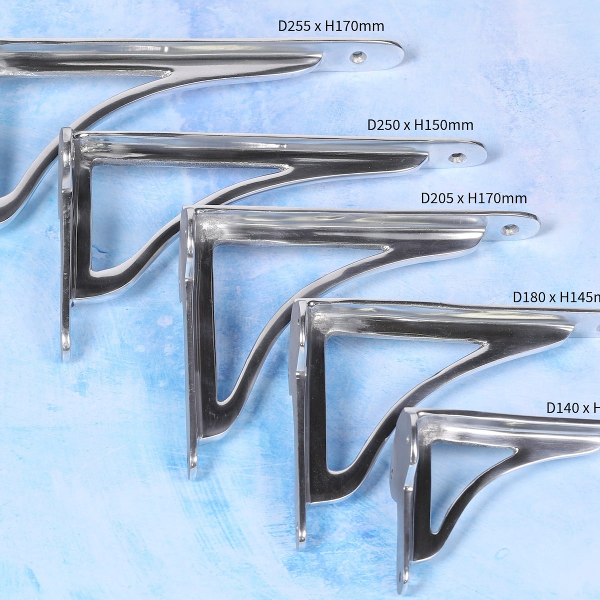 Largest Cast Chrome Polished Antique Style Wall Shelf Bracket Cistern System Not Iron - Etsy