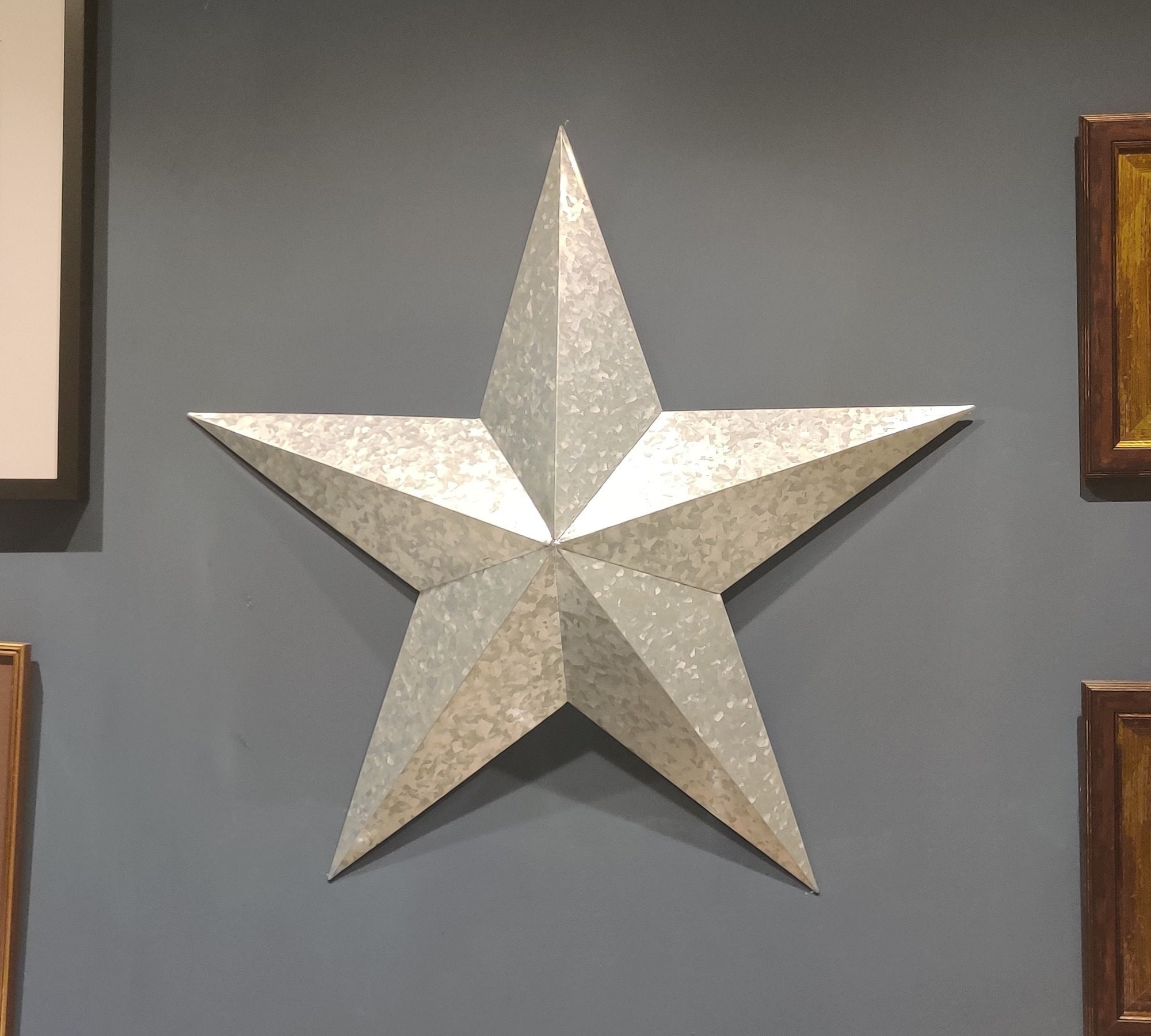 Amish Style Large Metal Decorative Oversized 74cm Star Wall Mounted