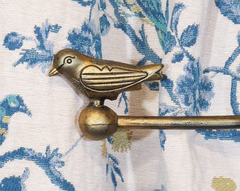 Decorative Cast Iron Bird Shaped Curtain Holder Set Metal Tieback